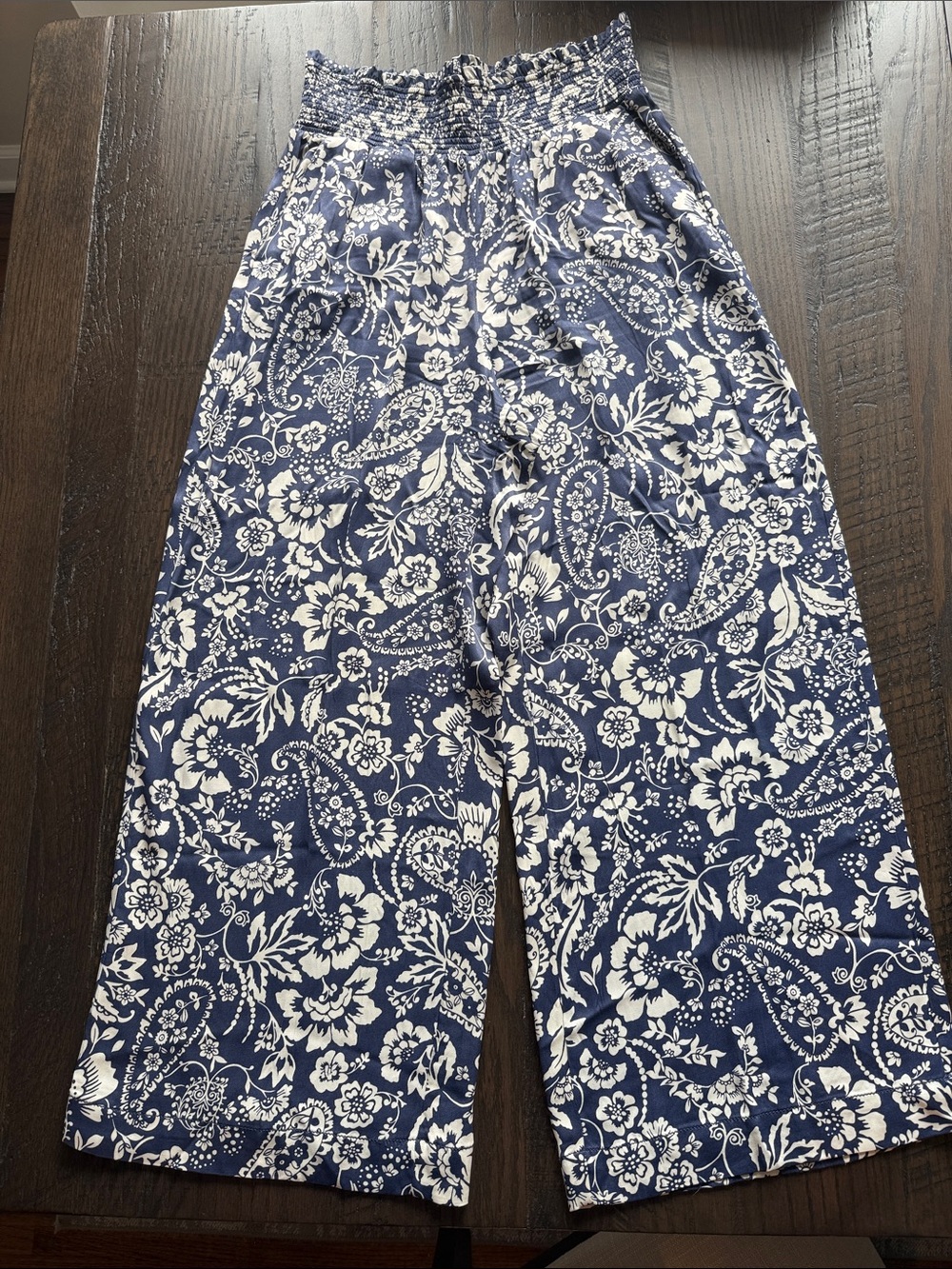 Maeve Floral Wide-Leg Pants